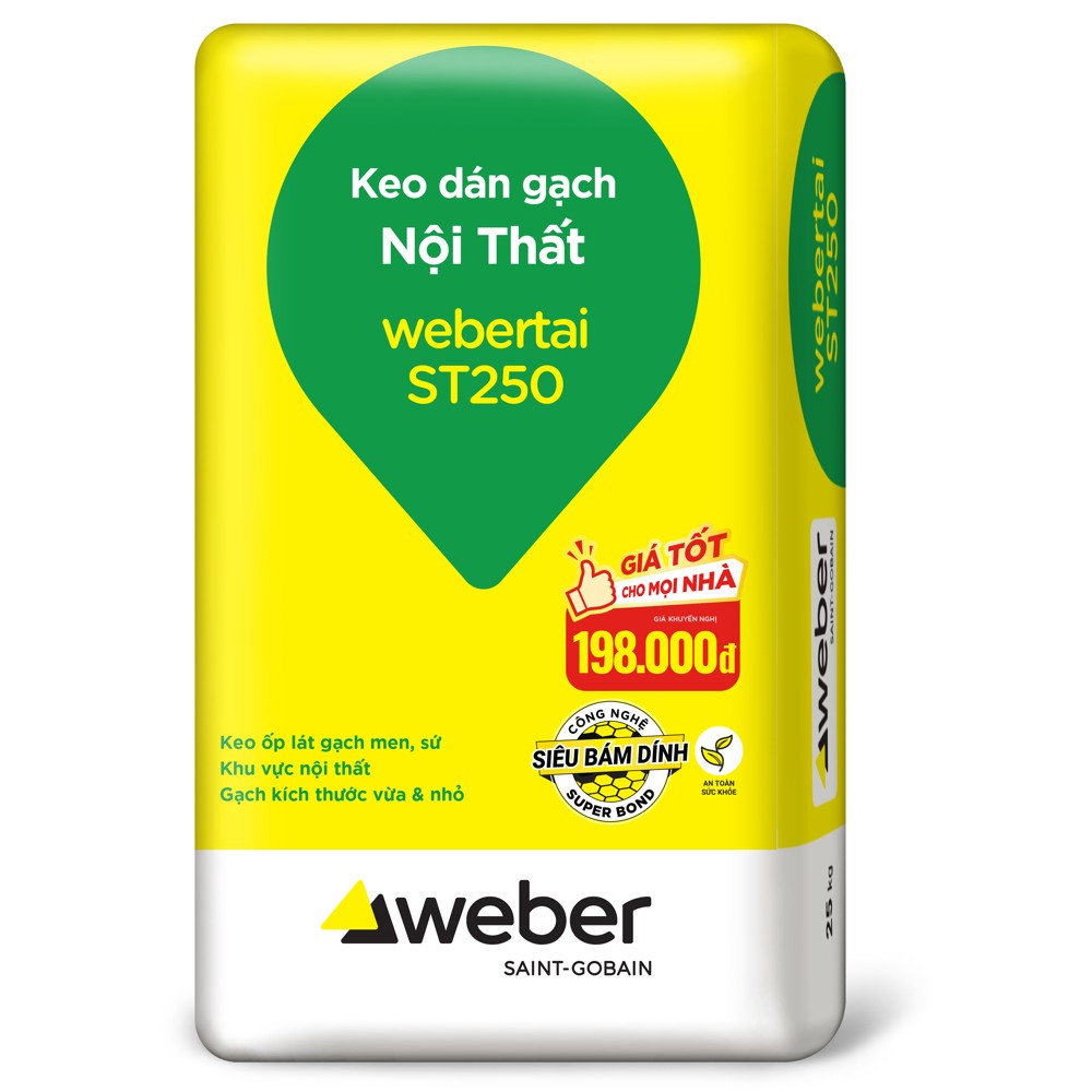 Keo dán gạch Weber.Tai ST250