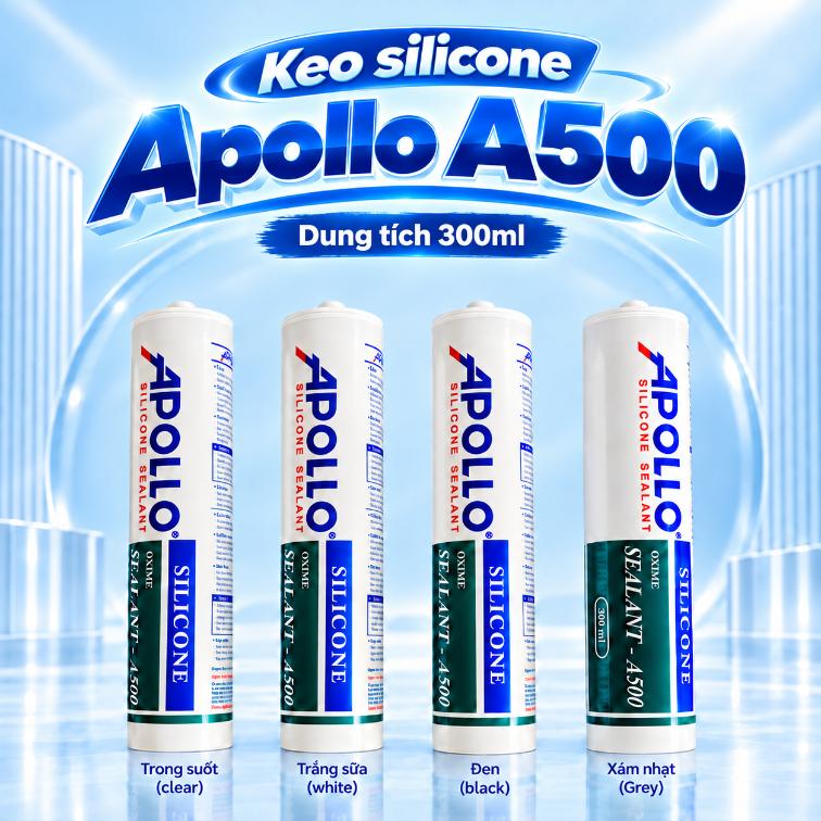 Keo silicone Apollo A500 300ml