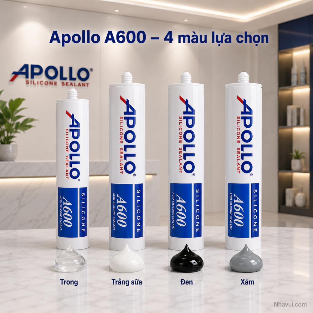 Keo silicone Apollo A600 300ml