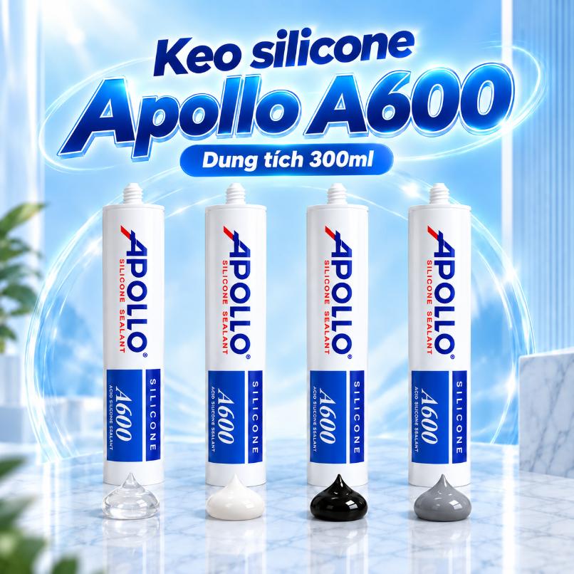 Keo silicone Apollo A600 300ml