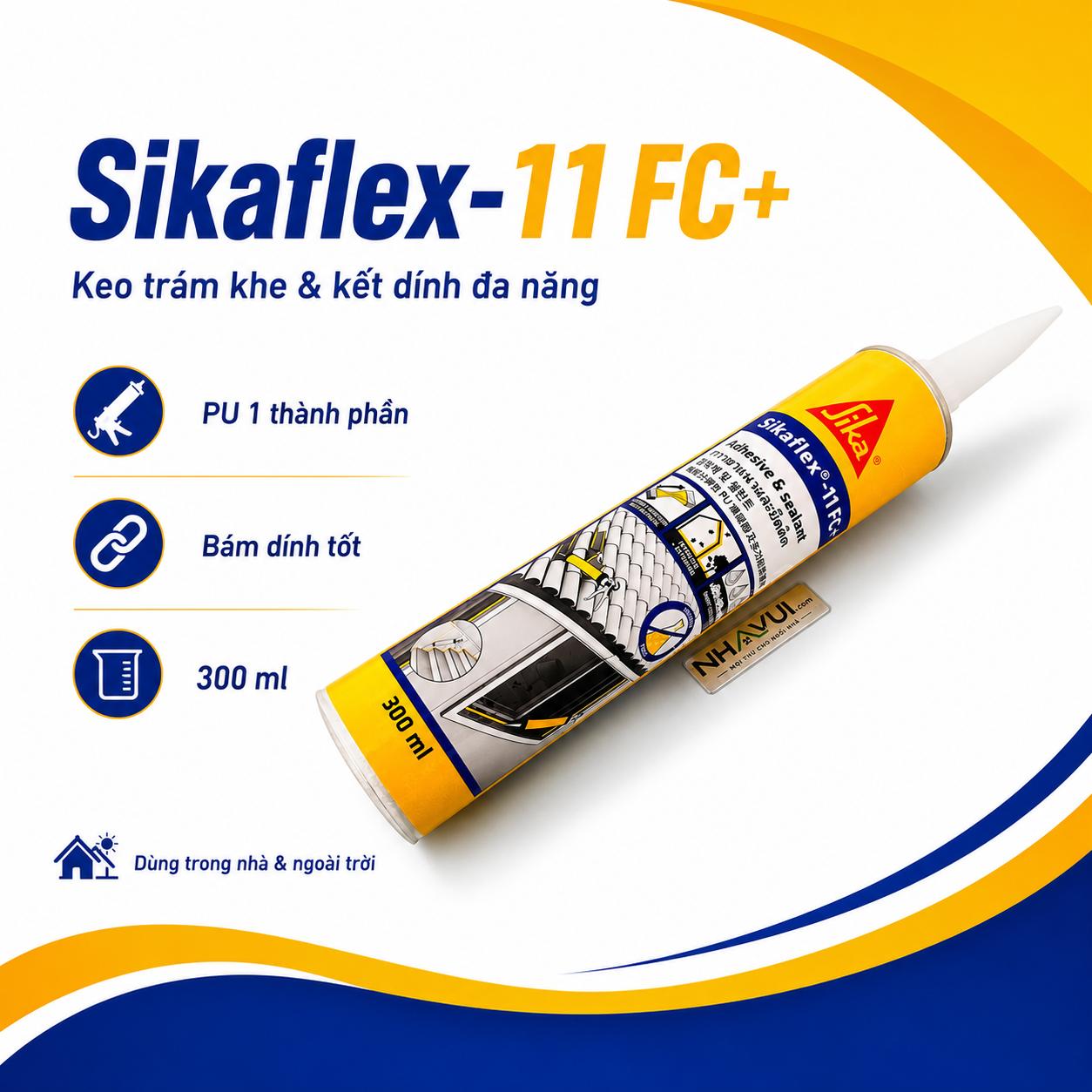 Keo trám khe và kết dính đa năng Sikaflex®-11 FC+ 300ml