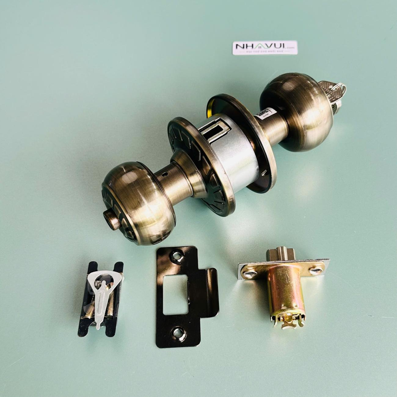 Khóa tay nắm tròn Việt Tiệp 04215