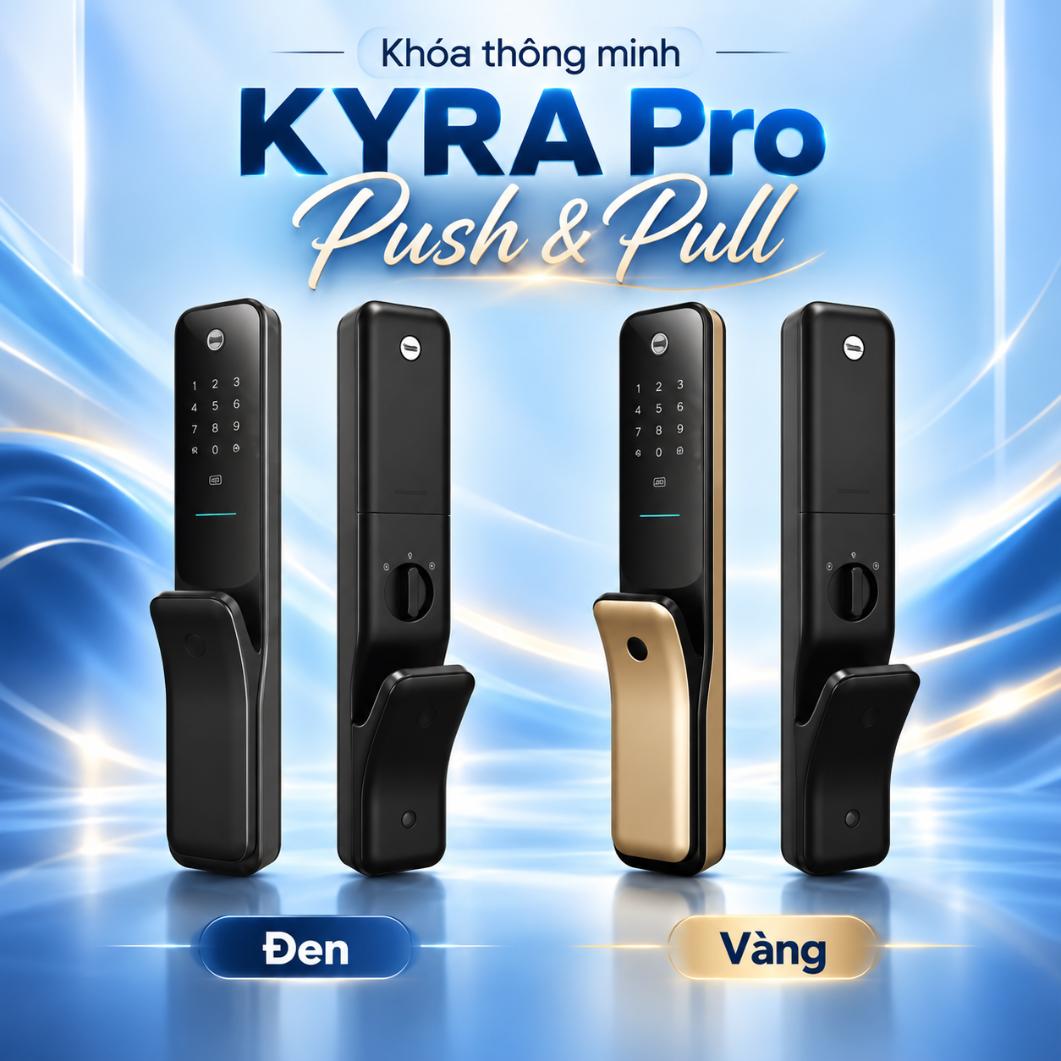 Khóa thông minh Yale KYRA Pro Push & Pull