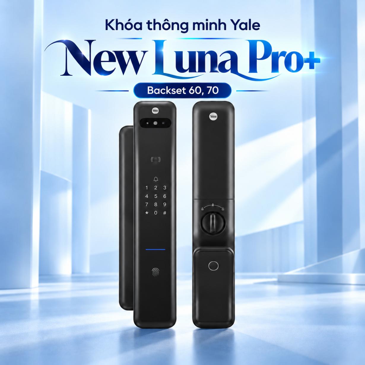 Khóa thông minh Yale New Luna Pro+