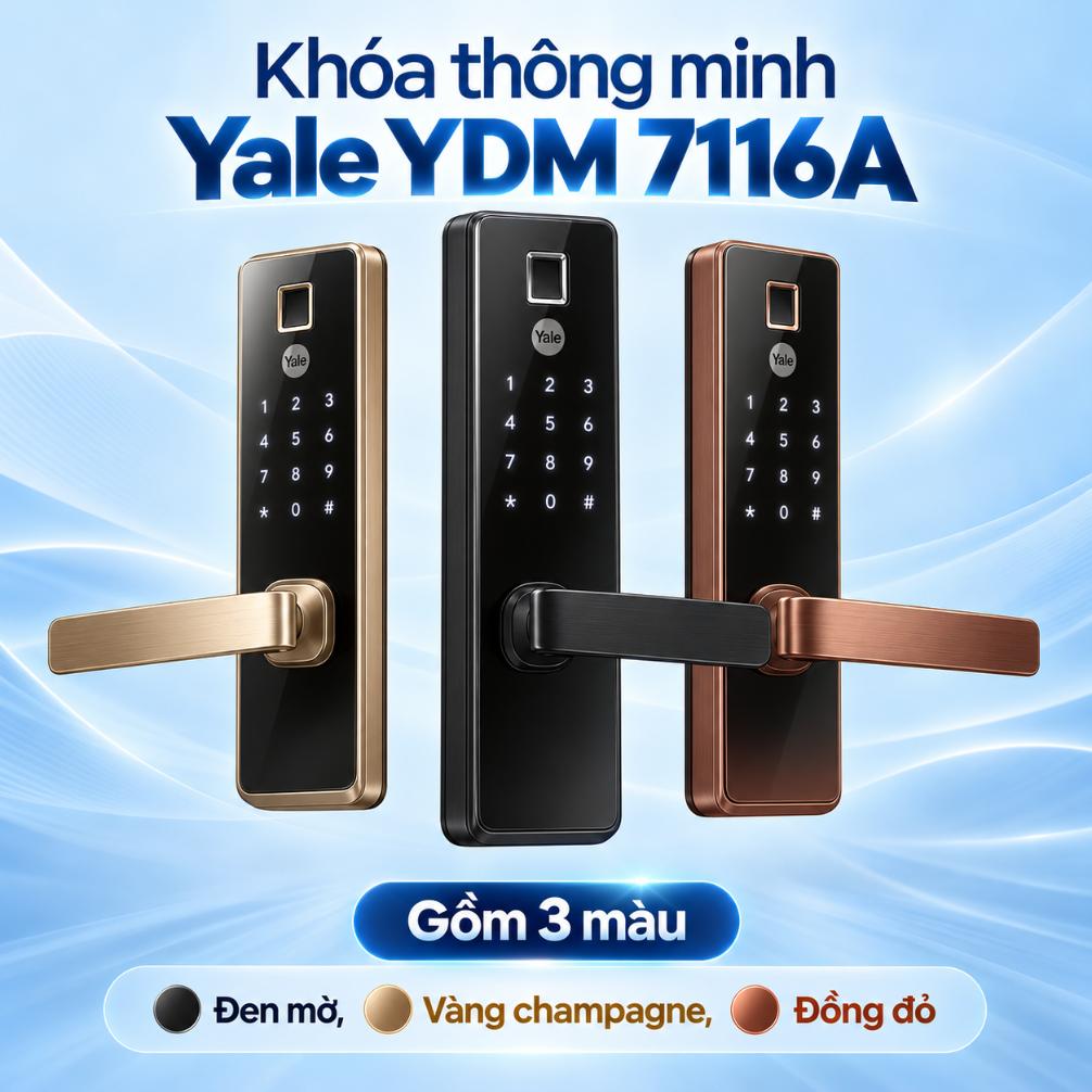 Khóa thông minh Yale YDM7116A