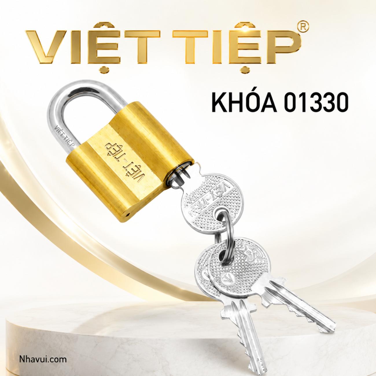 Khóa treo đồng thường Việt Tiệp 01330