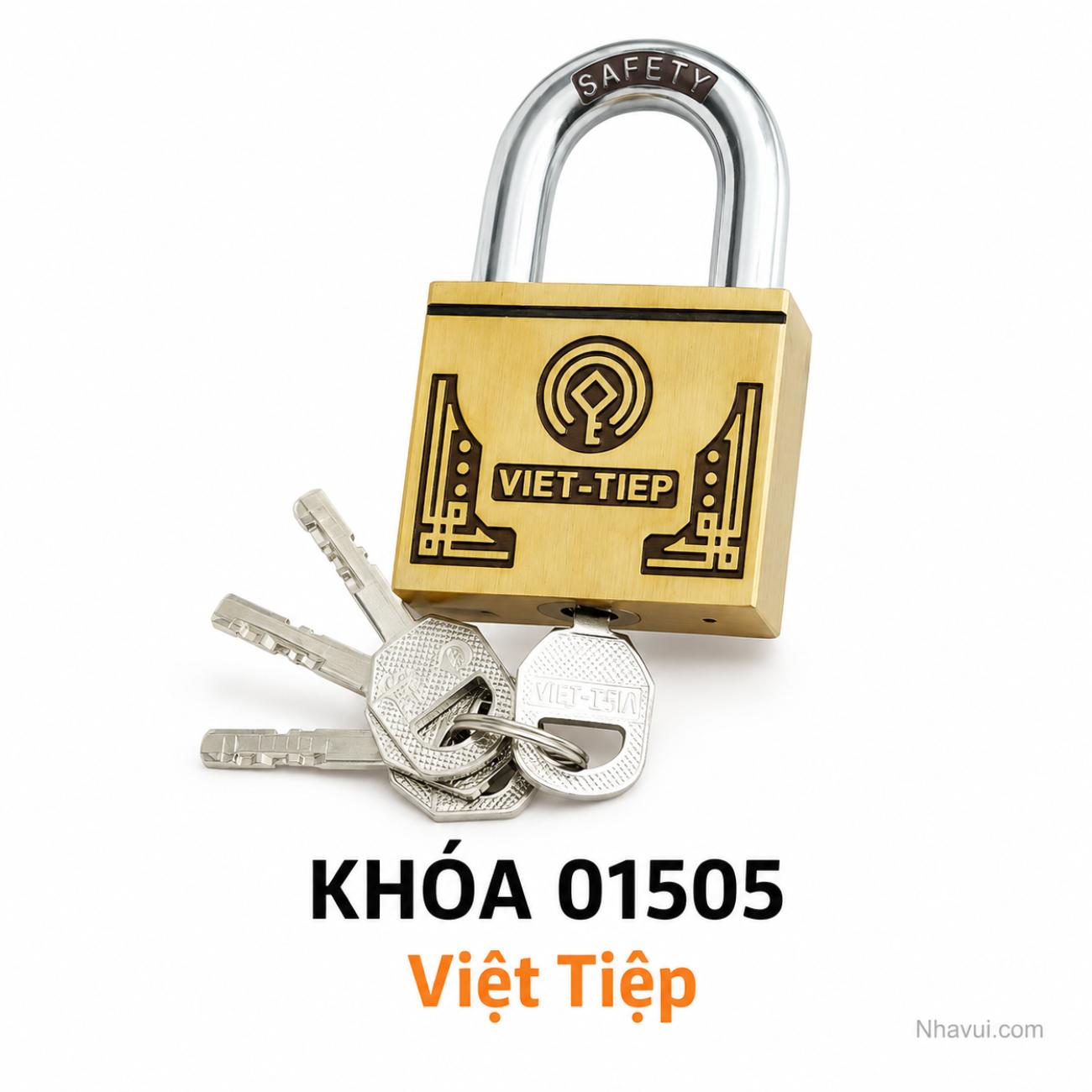 Khóa treo hợp kim Việt Tiệp 01505