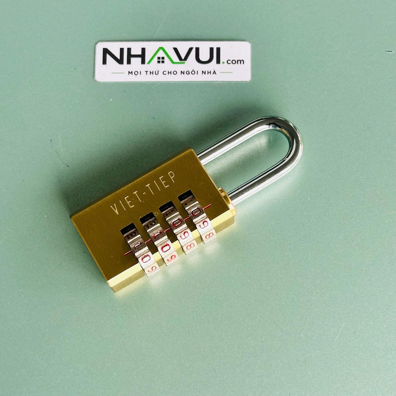 Khóa treo số xoay Việt Tiệp 13121