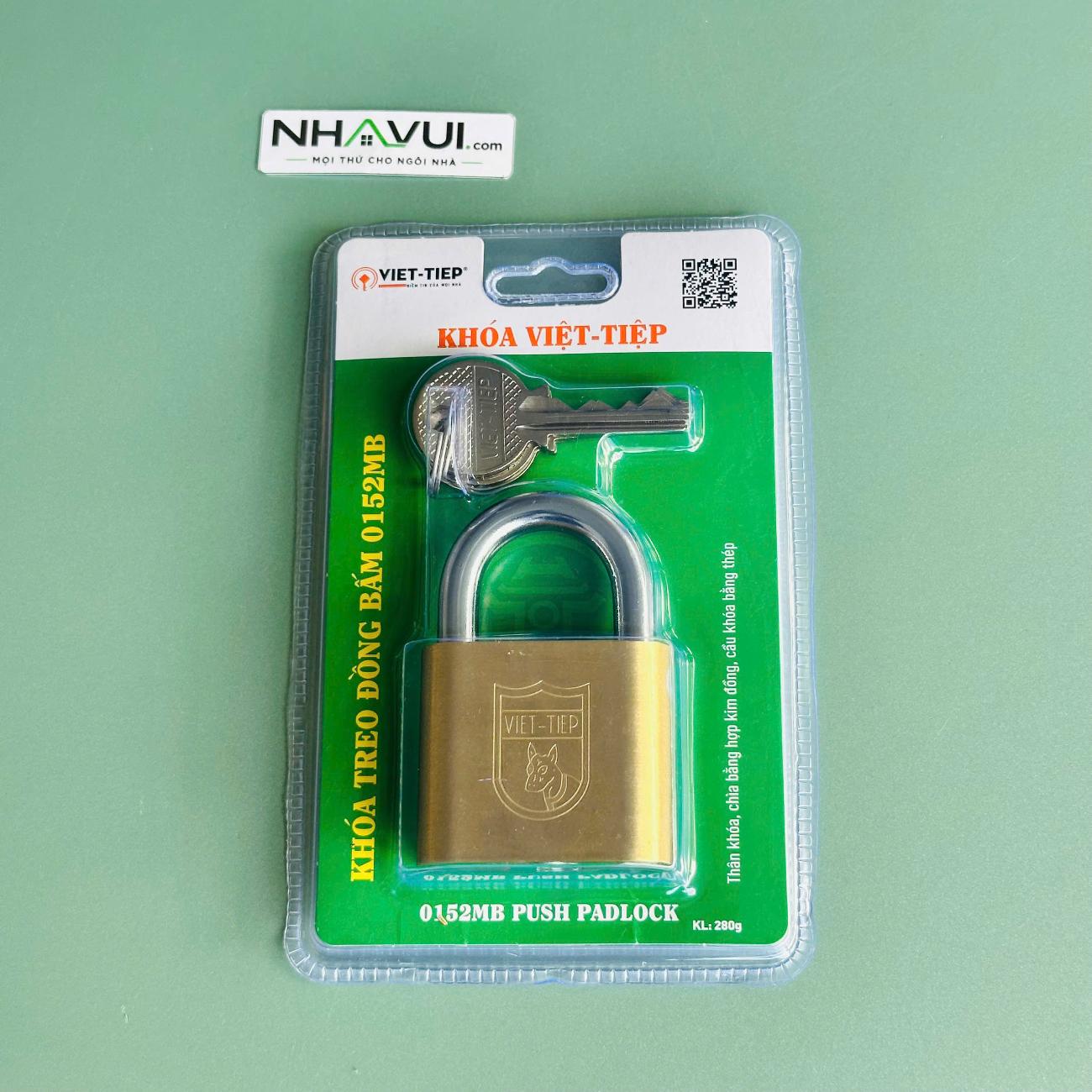Khóa Việt Tiệp 0152 MB 5 phân bấm