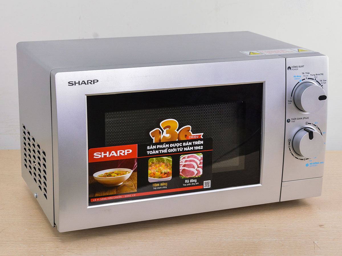 Lò vi sóng Sharp R-207VN-SL 20 lít
