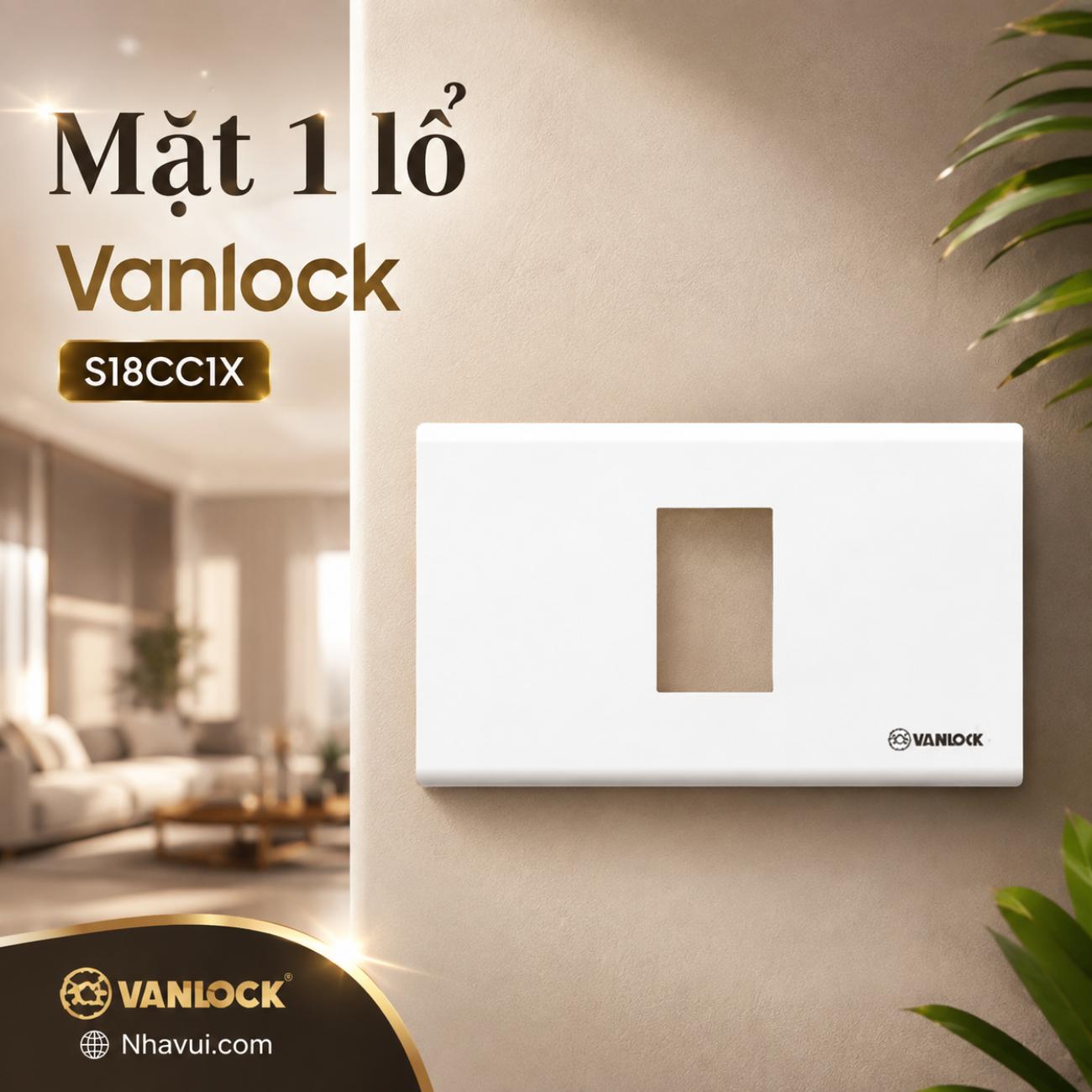 Mặt 1 lỗ Sino S18CC1X