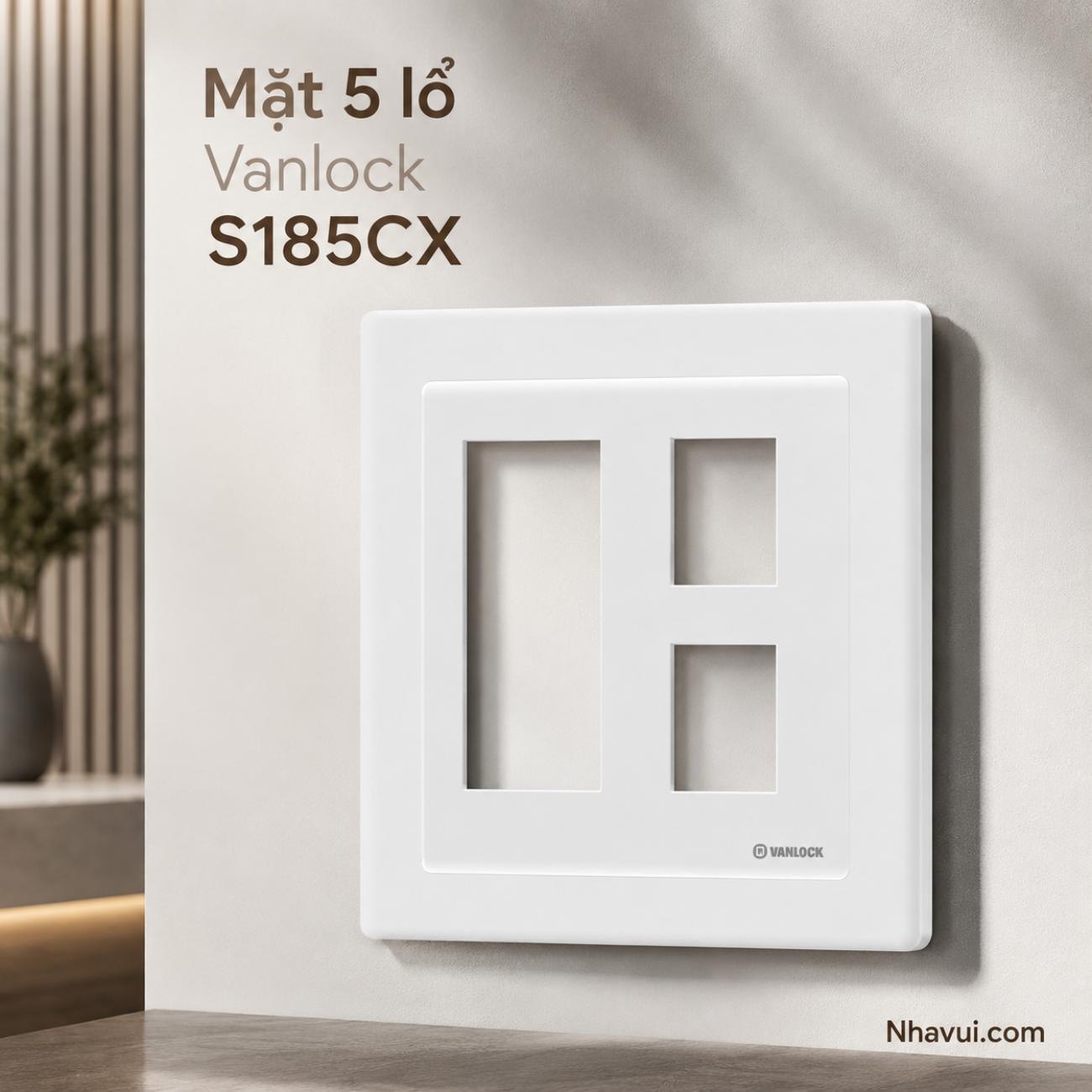 Mặt 5 lỗ Sino S185CX