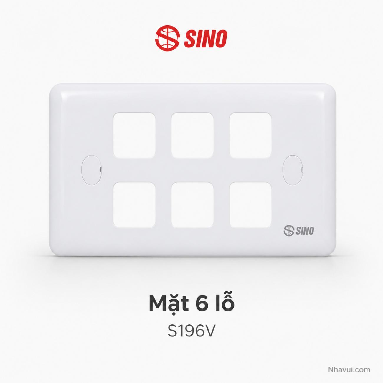 Mặt 6 lỗ Sino S196V Series S19