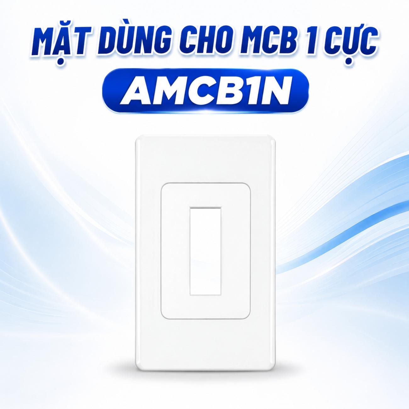 Mặt dùng cho MCB 1 cực MPE 120x72mm