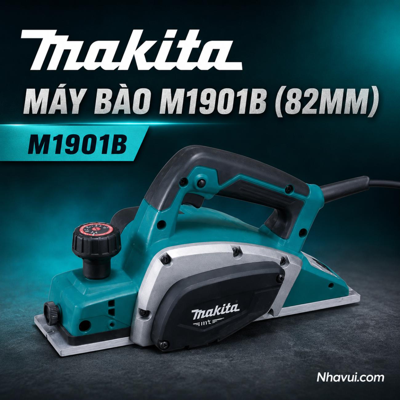 Máy Bào Gỗ Makita M1901B 500W Bề Rộng Đường Bào 82mm