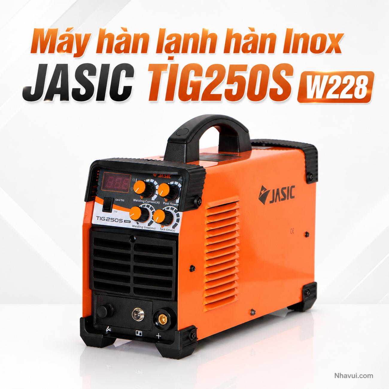 Máy Hàn Lạnh Inox Jasic TIG250S W228