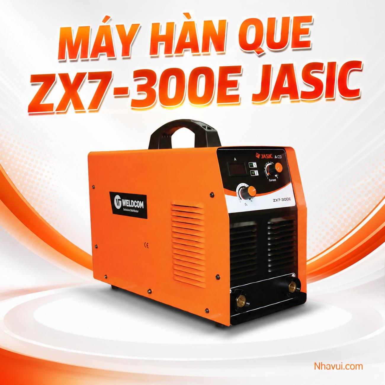 Máy hàn que Jasic ZX7-300E 300A hàn que 2.0–5.0mm