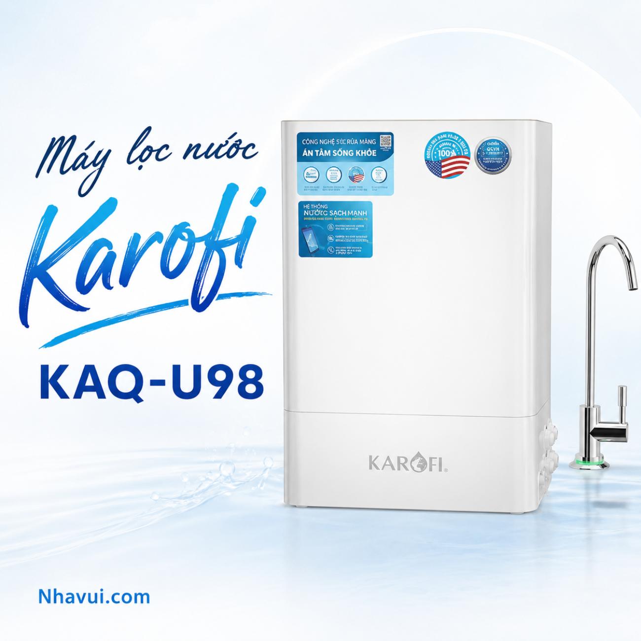Máy lọc nước Karofi KAQ-U98