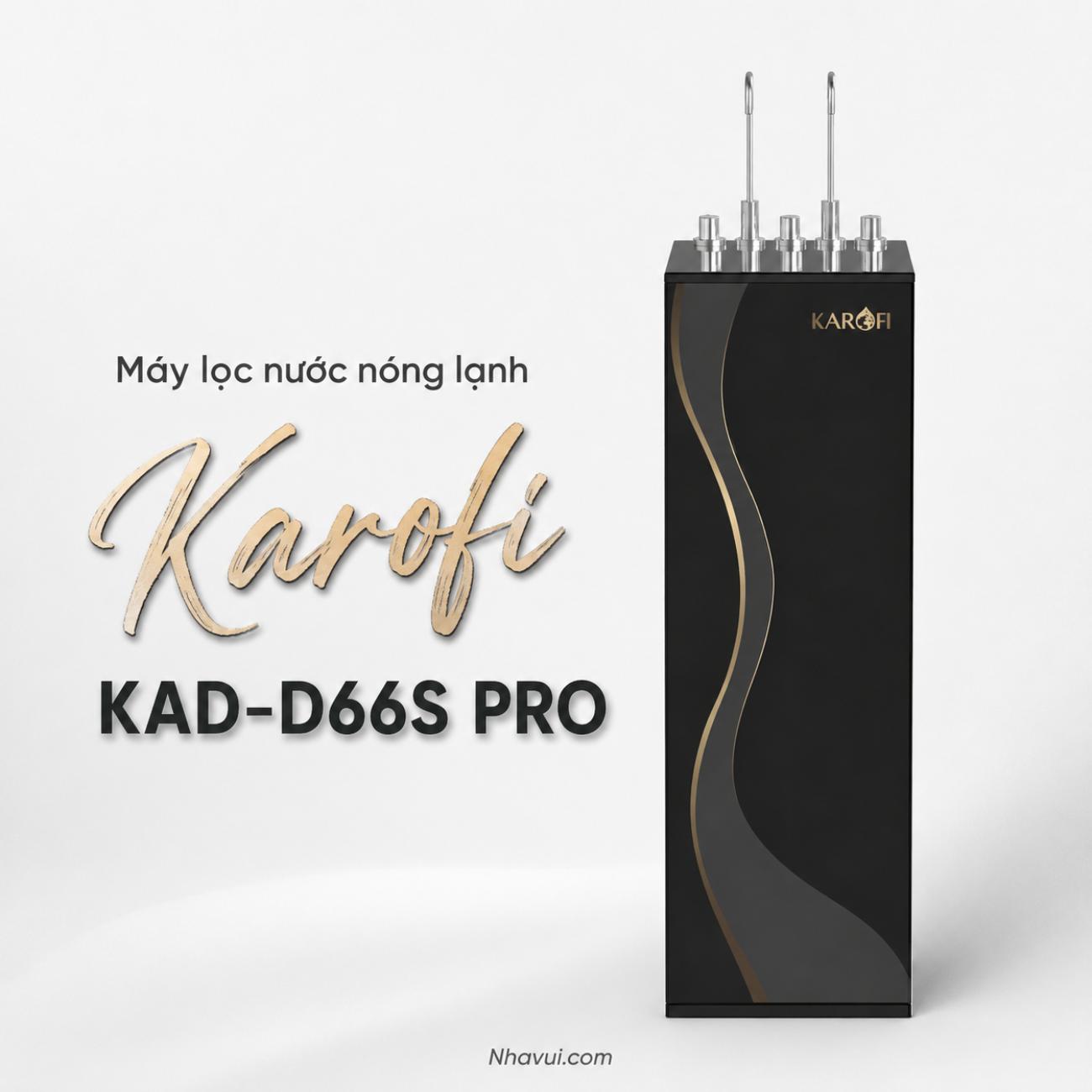 Máy lọc nước nóng lạnh Karofi KAD-D66S PRO