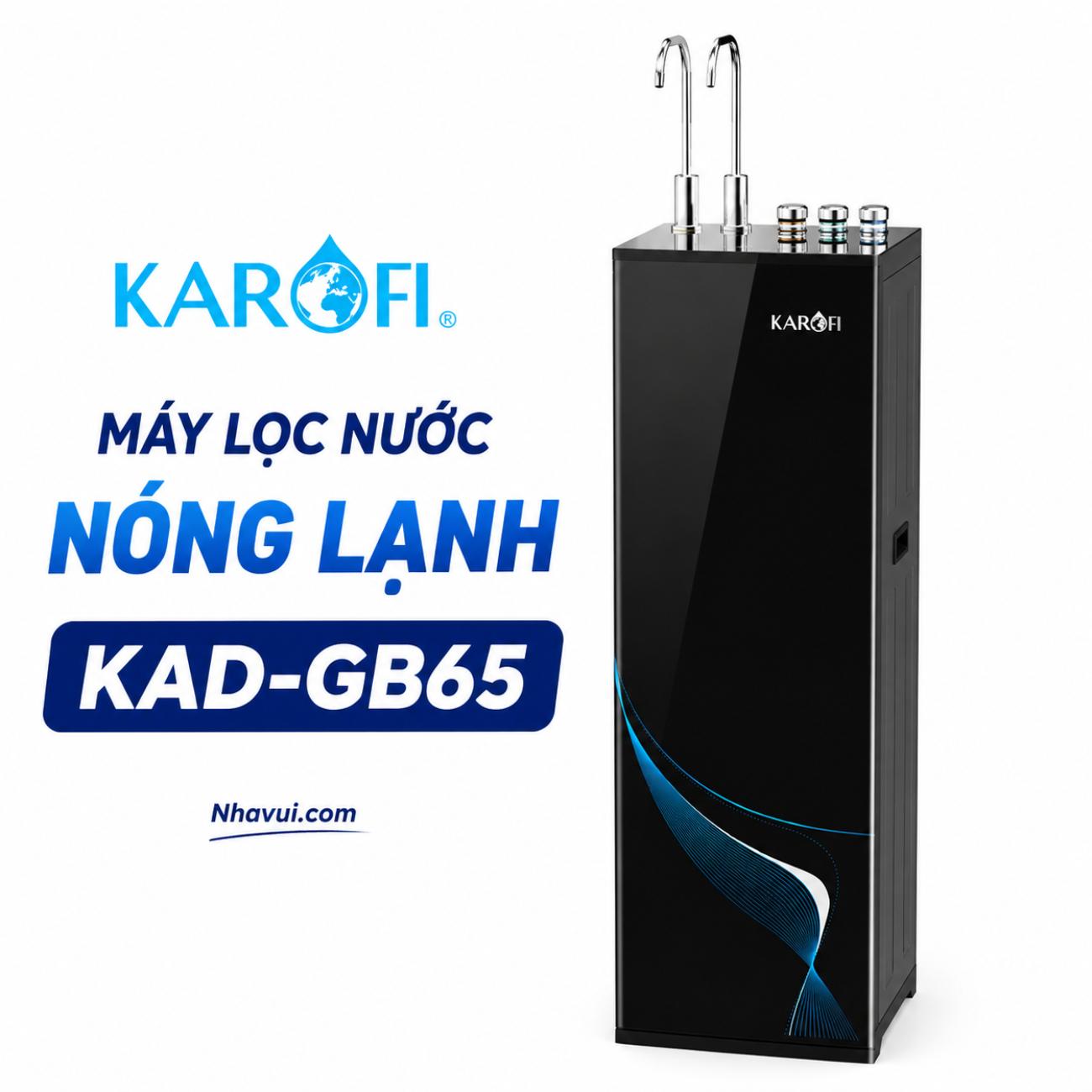 Máy lọc nước nóng lạnh Karofi KAD-GB65