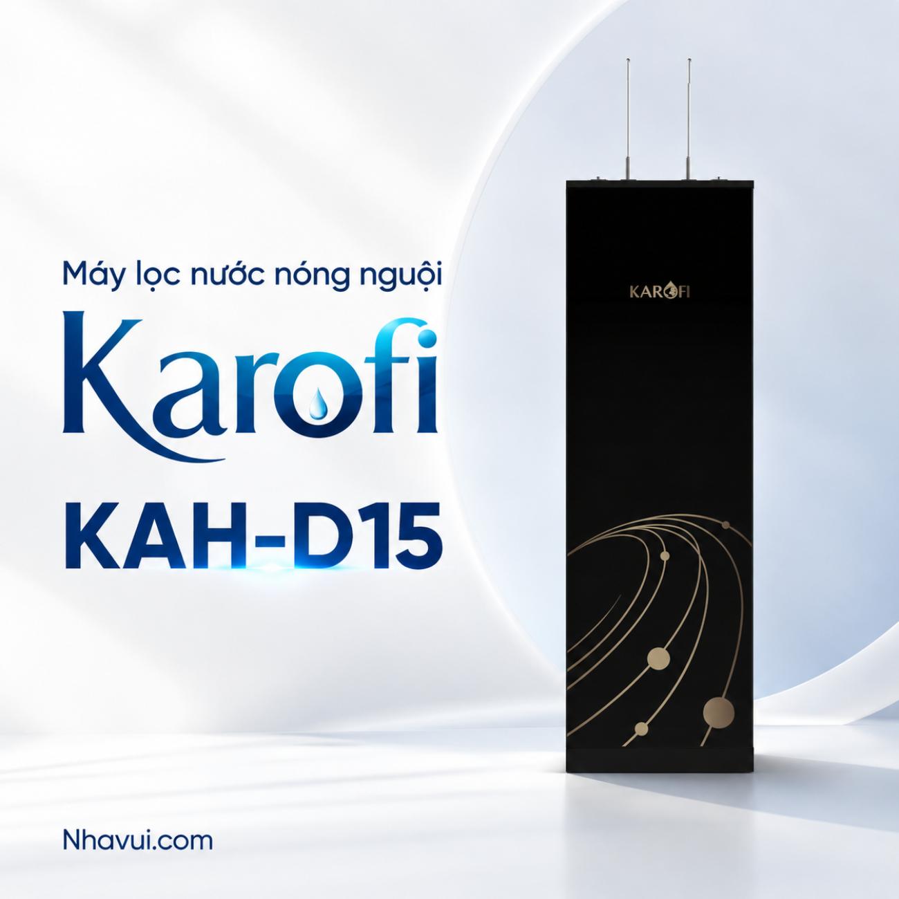 Máy lọc nước nóng nguội Karofi KAH-D15
