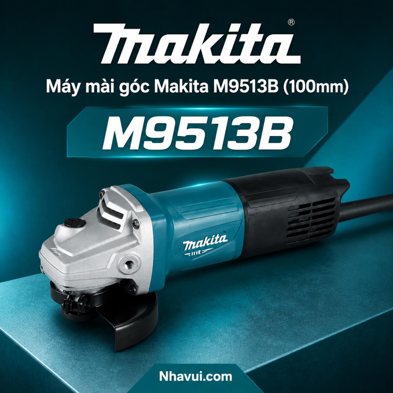 Máy Mài Góc Makita M9513B 850W Đá Mài 100mm