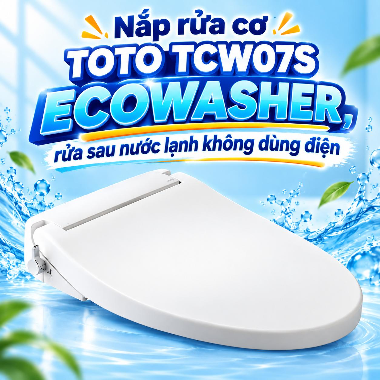 Nắp rửa cơ TOTO TCW07S ECOWASHER