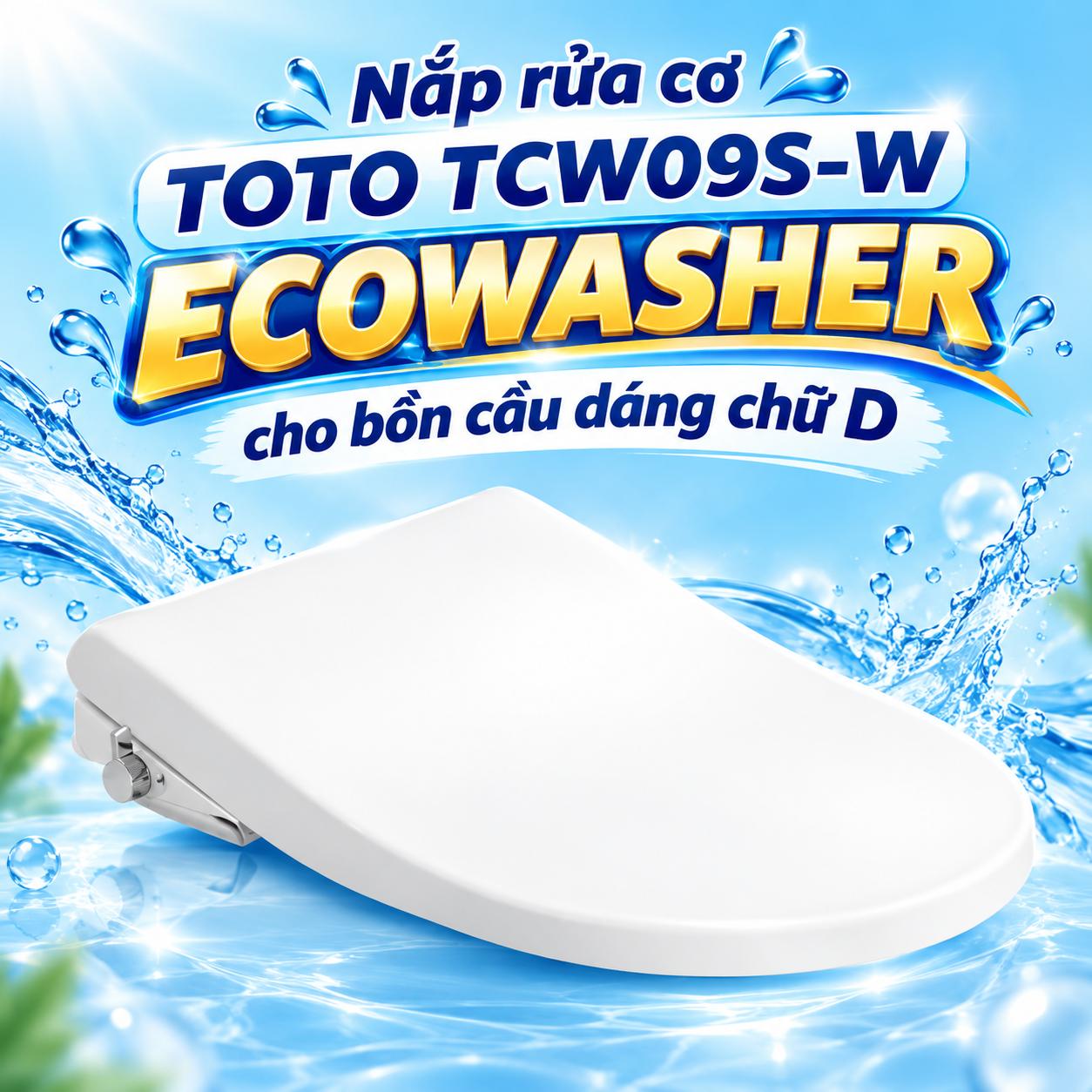 Nắp rửa cơ TOTO TCW09S-W ECOWASHER