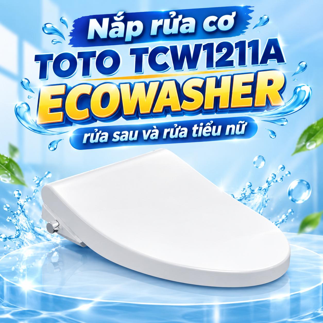 Nắp rửa cơ TOTO TCW1211A ECOWASHER