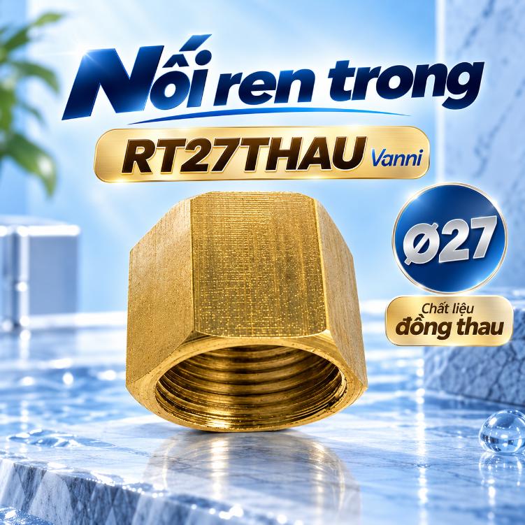 Nối RT27 Vanni đồng thau