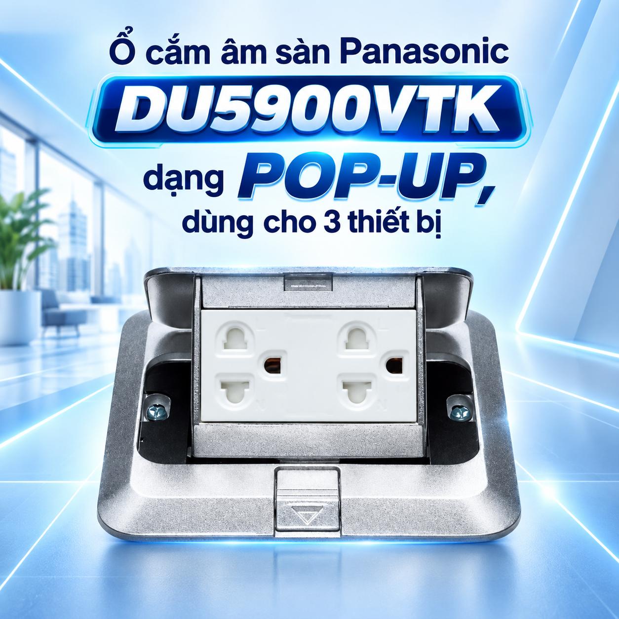 Ổ cắm âm sàn Panasonic DU5900VTK