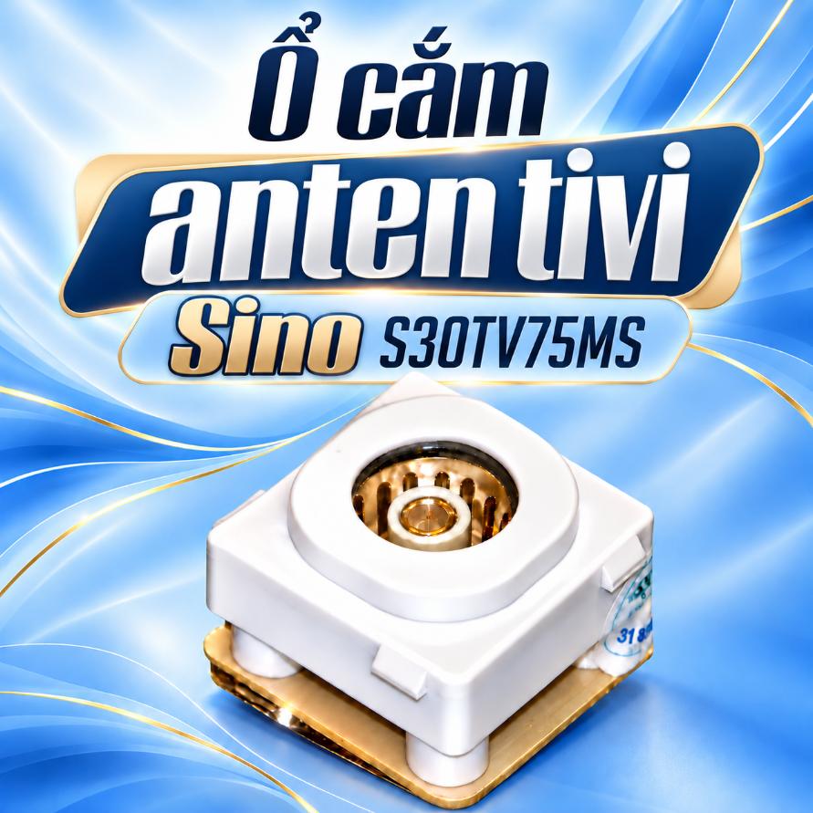 Ổ cắm anten tivi Sino S30TV75MS