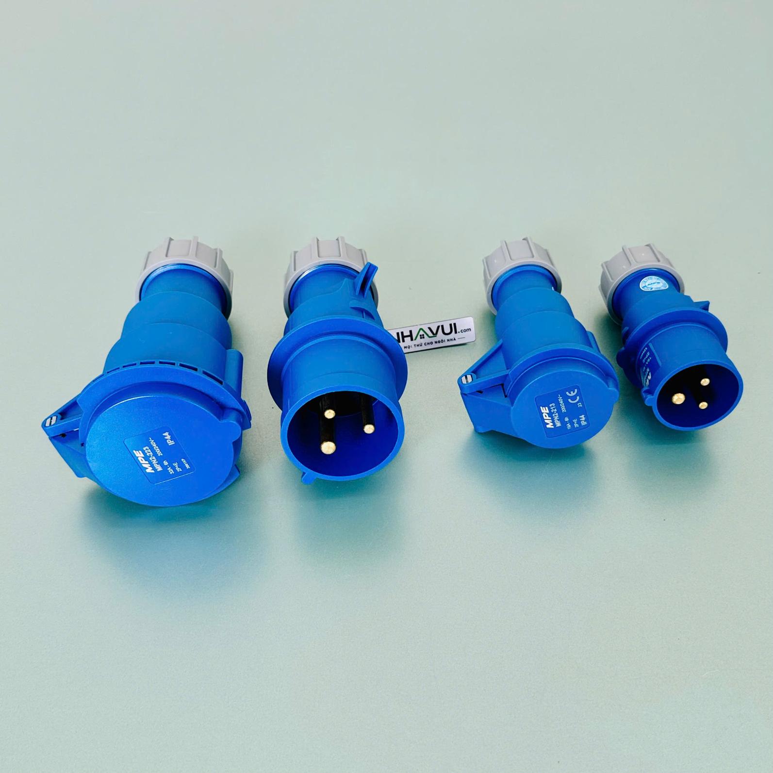Ổ cắm công nghiệp di động 3 cực MPE MPN2