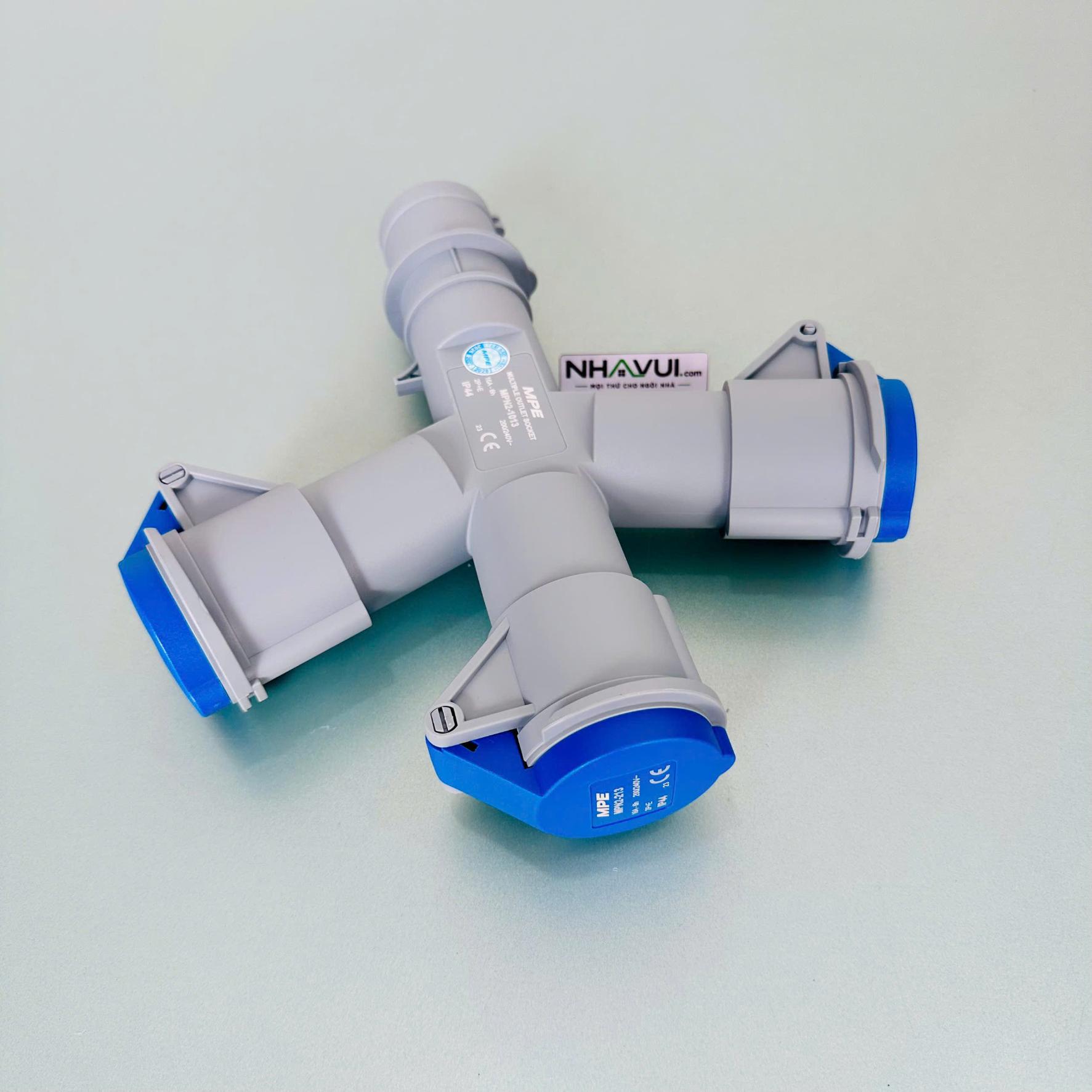 Ổ cắm công nghiệp di động 3 ngã MPE MPN2-1013