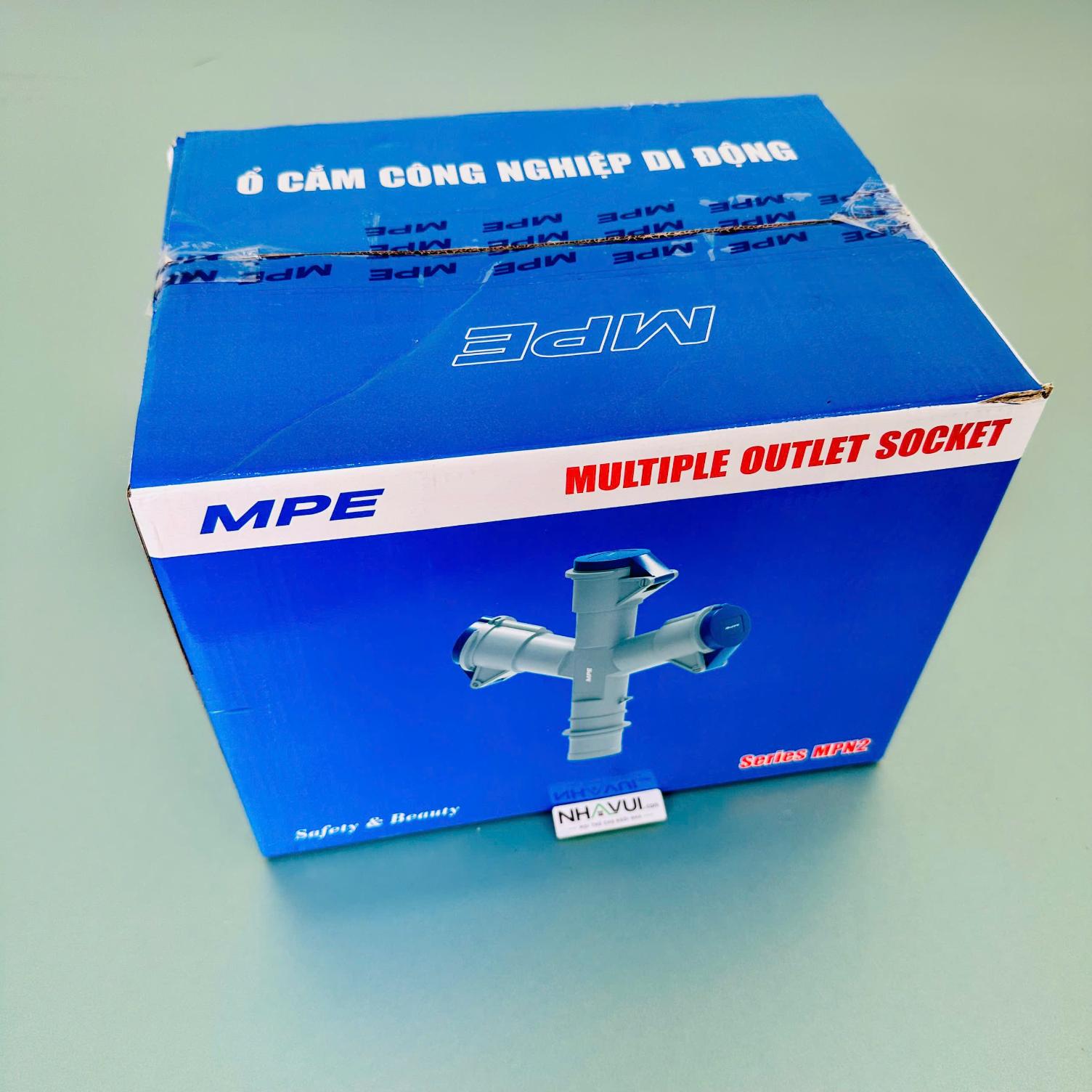 Ổ cắm công nghiệp di động 3 ngã MPE MPN2-1013
