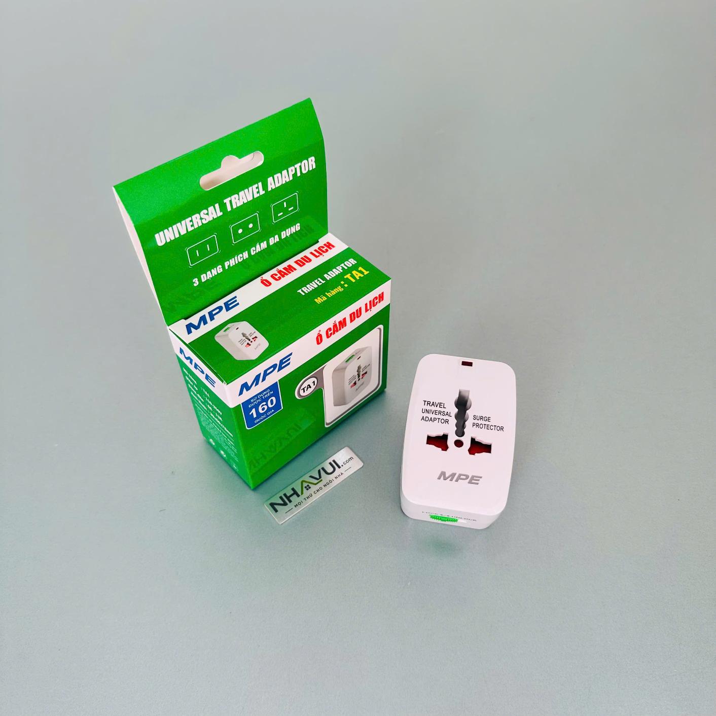 Ổ cắm du lịch MPE TA1