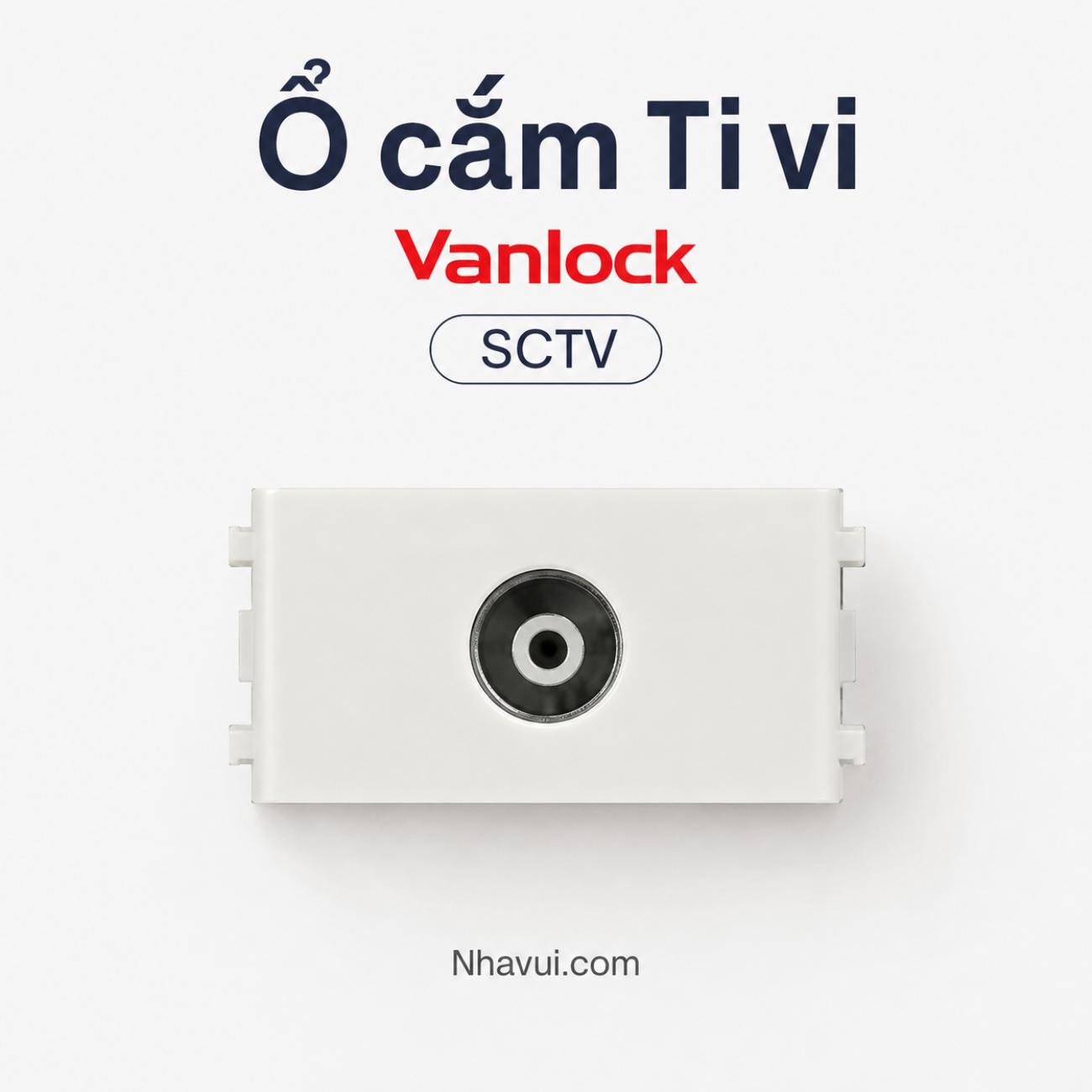 Ổ cắm Ti vi Sino SCTV