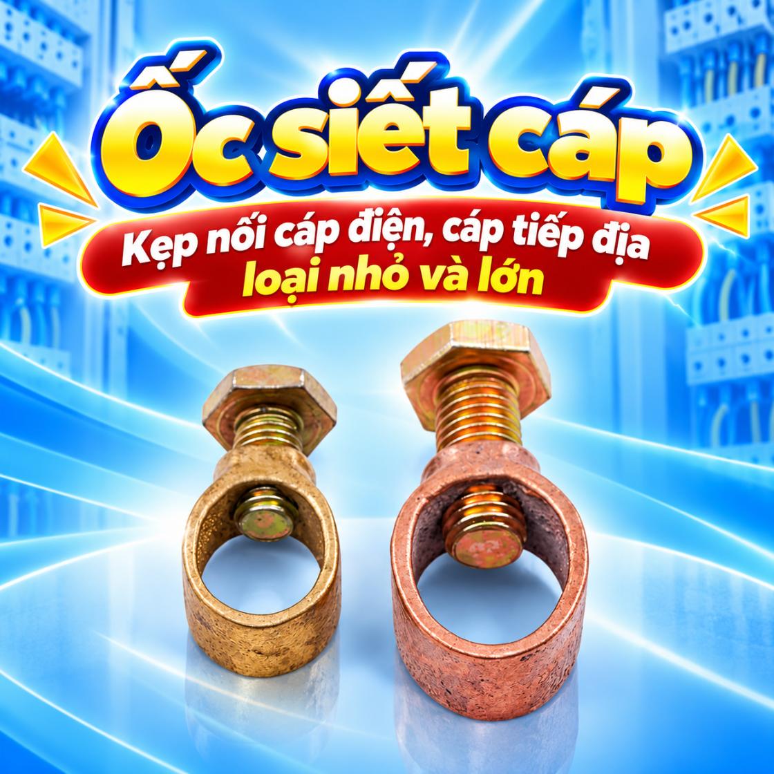Ốc siết cáp Split Bolt