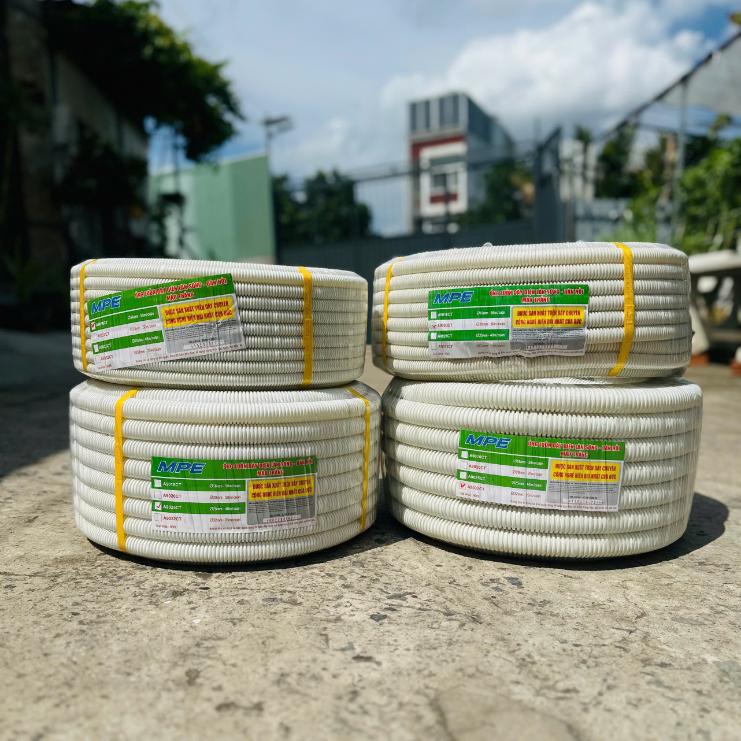 Ống luồn đàn hồi MPE A9016CT, A9020CT, A9025CT, A9032CT màu trắng phi 16–32mm