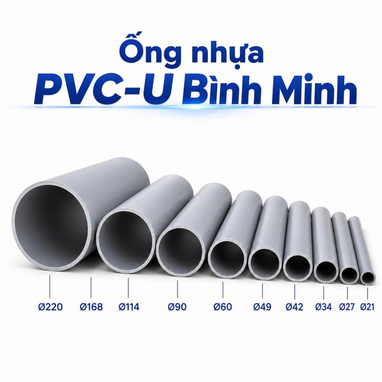 Ống nhựa PVC-U Bình Minh Ø90