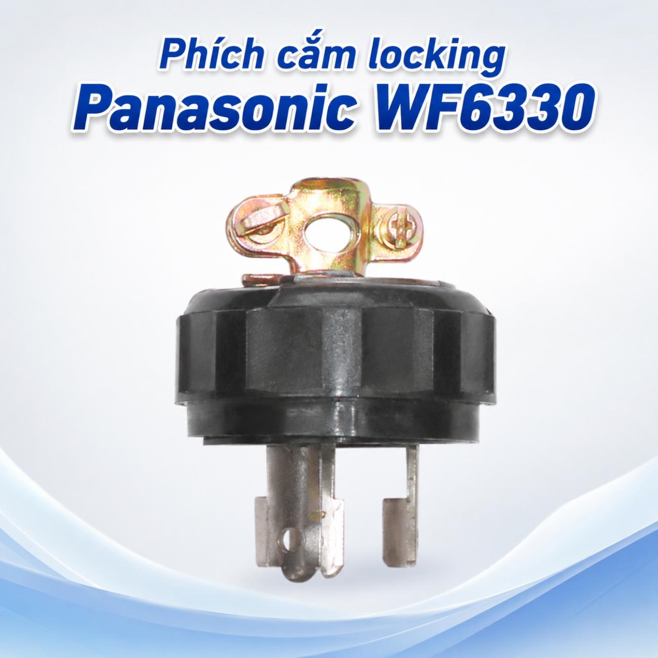 Phích cắm locking Panasonic WF6330 250V 30A 2P + Ground