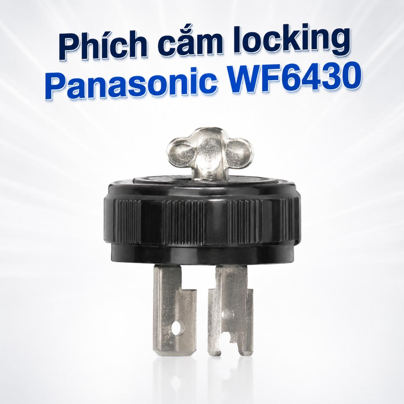 Phích cắm locking Panasonic WF6430 250V 30A 3P + Ground