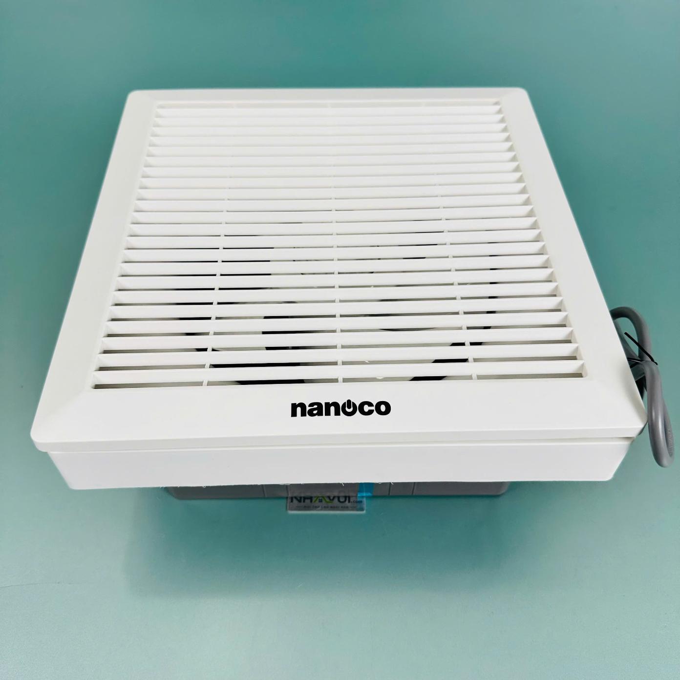 Quạt hút gắn tường 1 chiều Nanoco NWV2020 21W