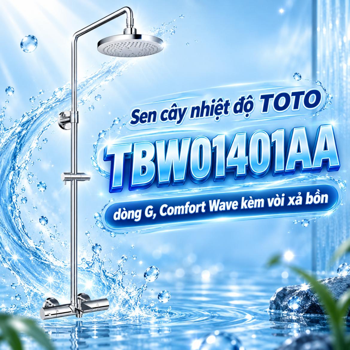 Sen cây nhiệt độ TOTO TBW01401AA