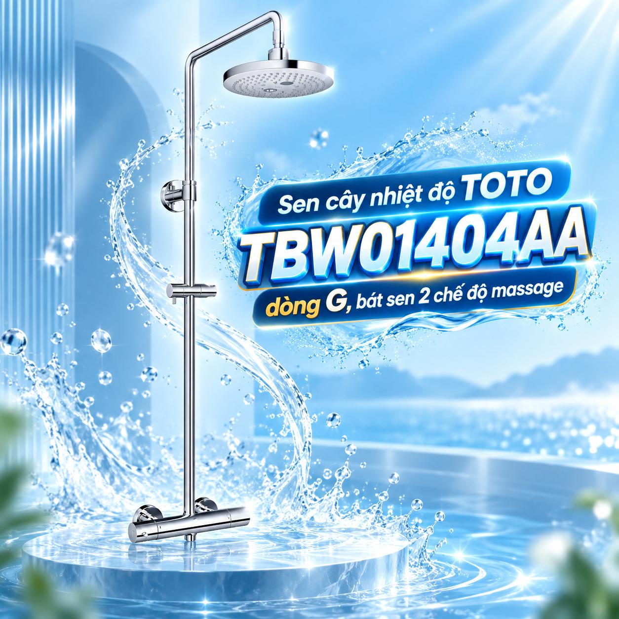 Sen cây nhiệt độ TOTO TBW01404AA