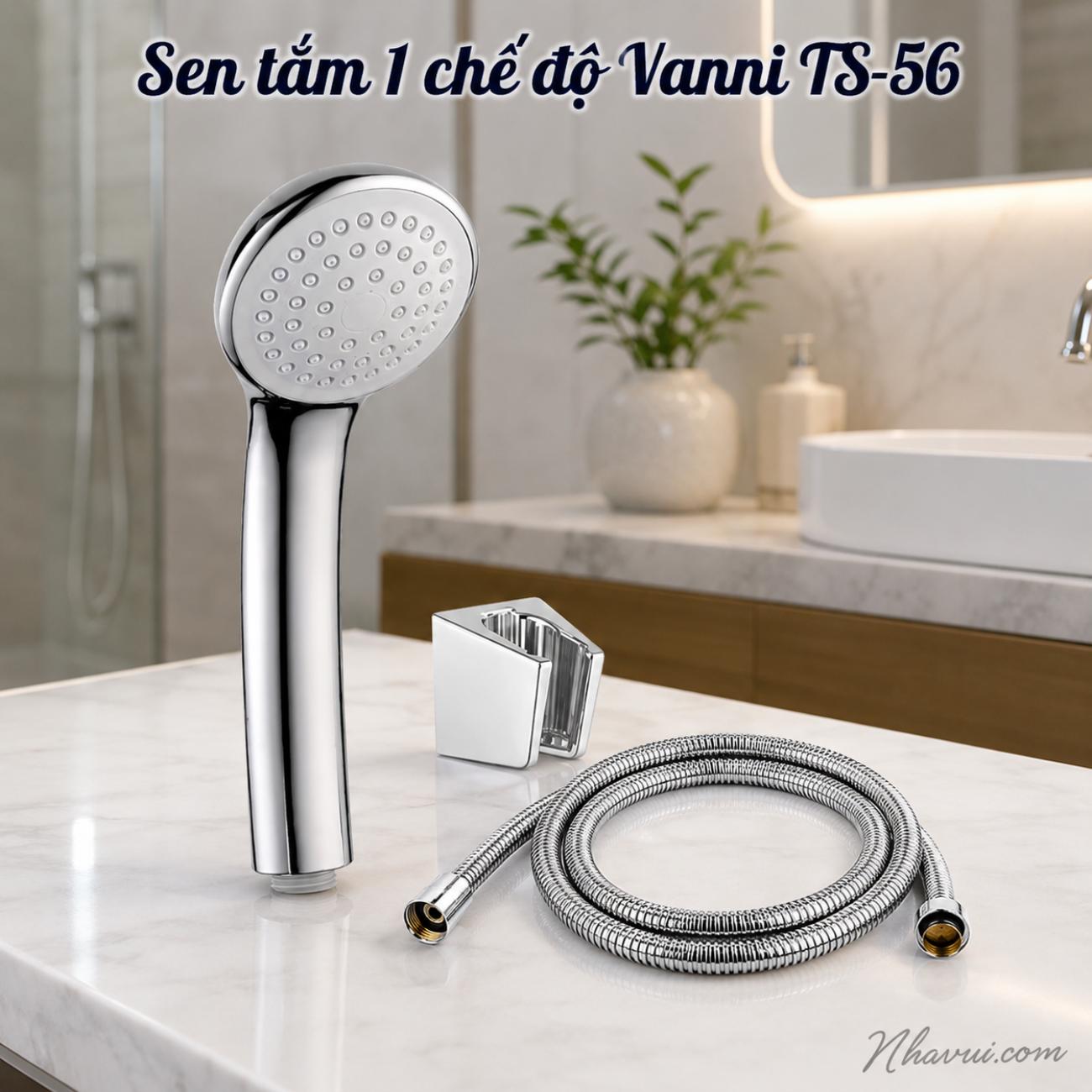 Sen tắm 1 chế độ Vanni TS-56 tăng áp tốt