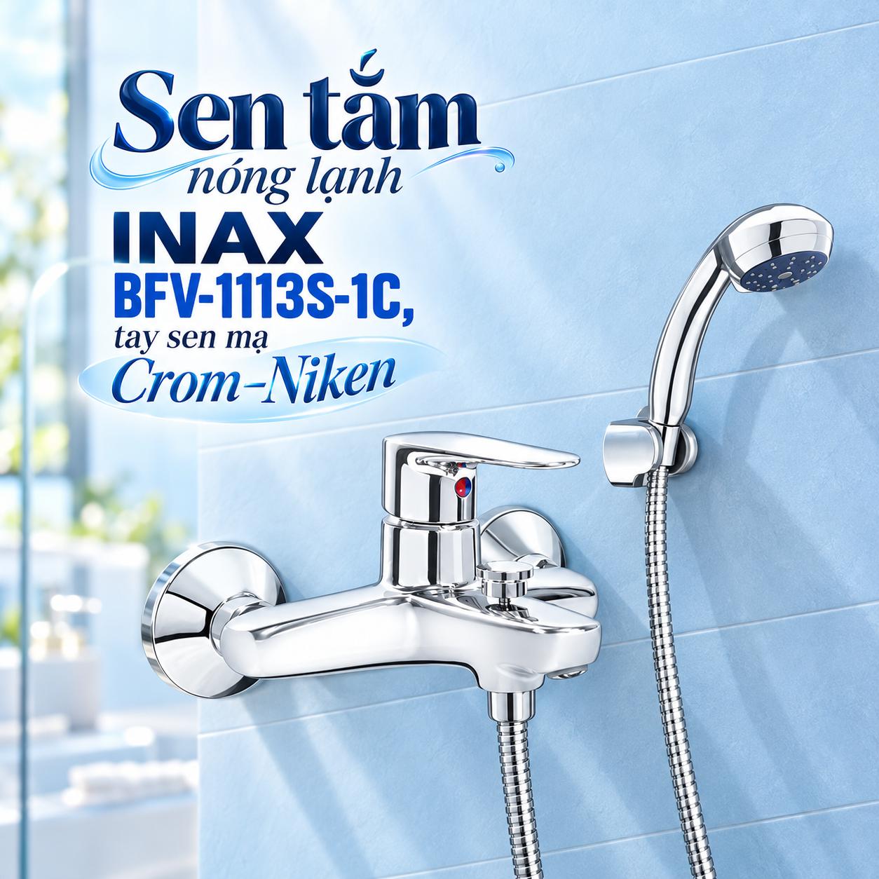 Sen tắm nóng lạnh INAX BFV-1113S-1C