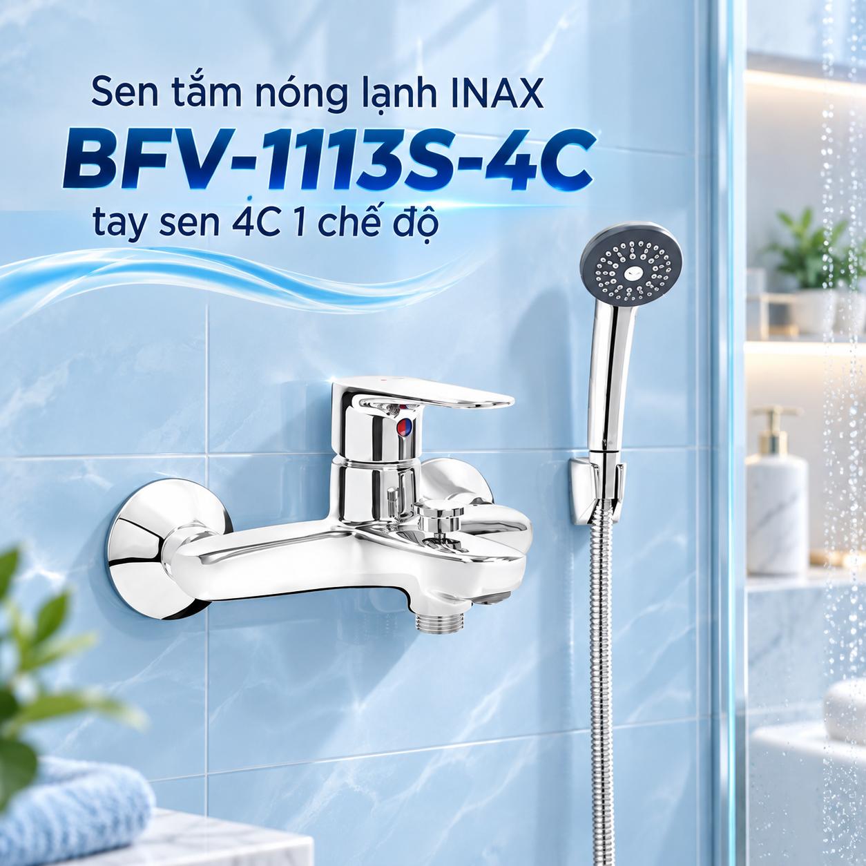 Sen tắm nóng lạnh INAX BFV-1113S-4C