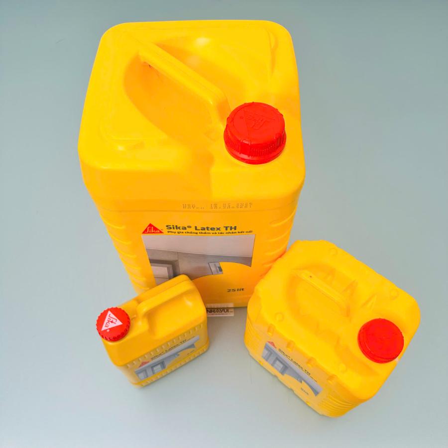 SikaLatex® TH phụ gia vữa, hồ dầu kết nối, cán nền chống thấm