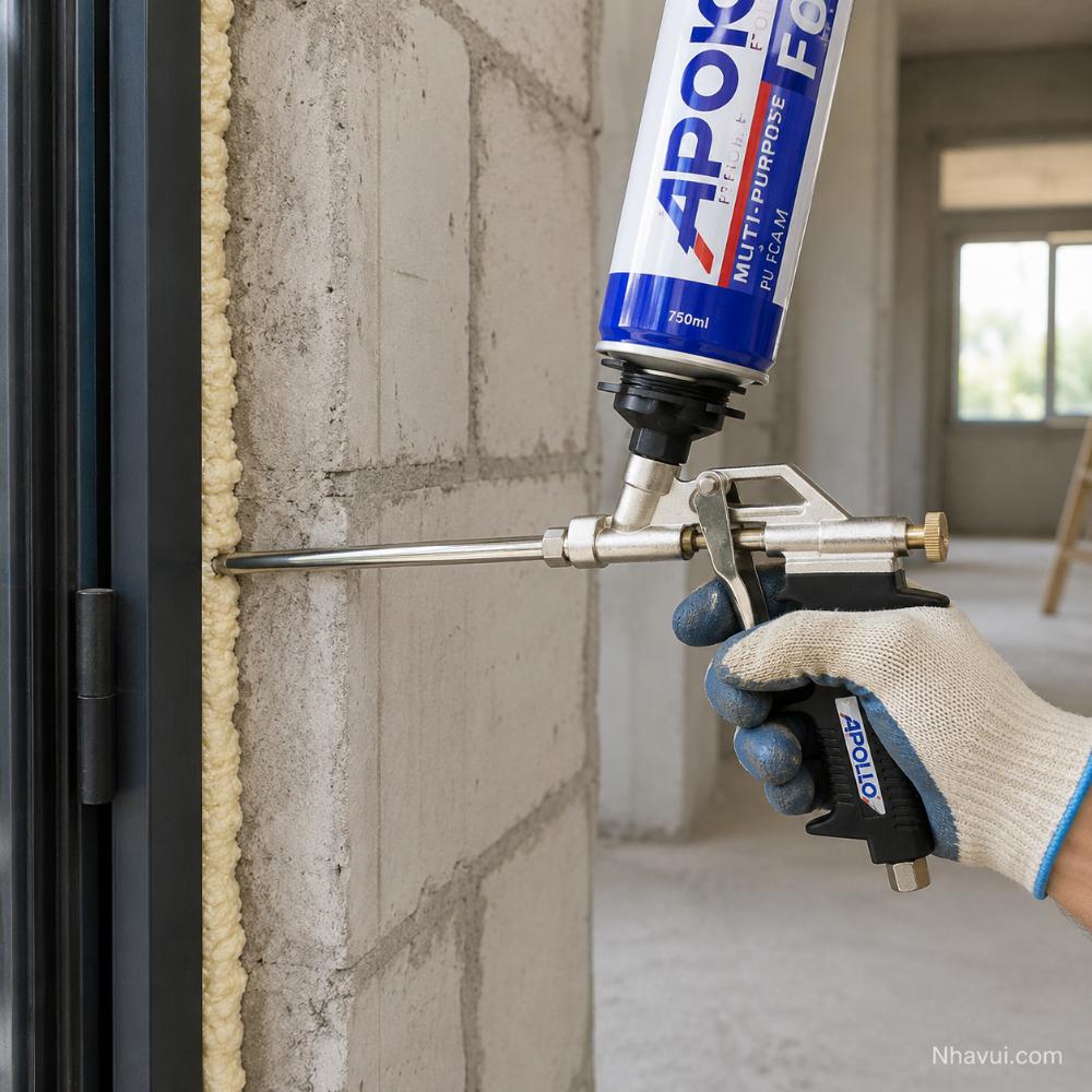 Súng bắn keo bọt nở Foam Apollo